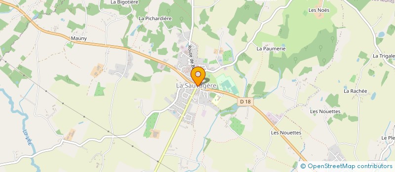 localisation de l'entreprise MADAME ISABELLE CHEDEVILLE à LES MONTS-D'ANDAINE