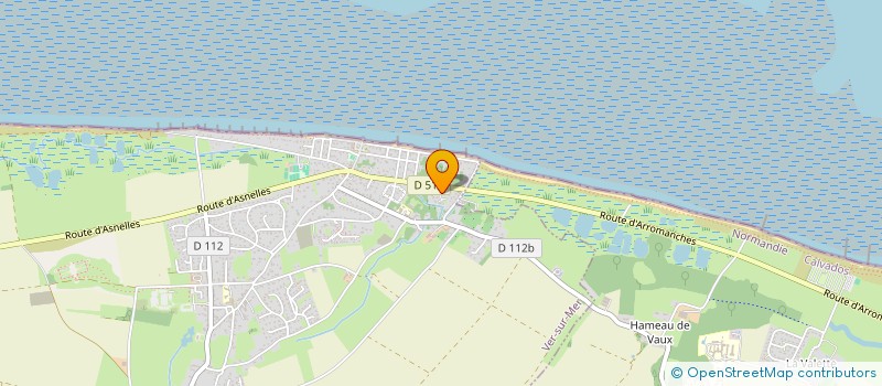 localisation de l'entreprise MADAME ISABELLE CHENEVOTOT  COURSEULLES-SUR-MER