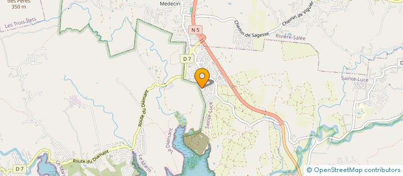 localisation de l'entreprise MADAME ISABELLE CHENU à SAINTE-LUCE