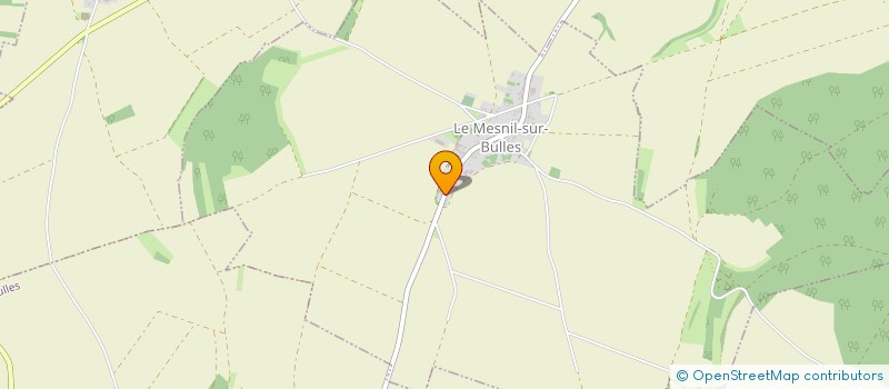 localisation de l'entreprise MADAME ISABELLE CHEVALIER  LE MESNIL-SUR-BULLES