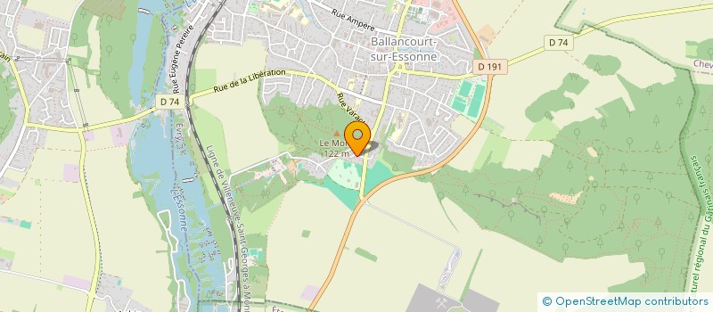 localisation de l'entreprise MADAME ISABELLE CHEVRANT à BALLANCOURT-SUR-ESSONNE