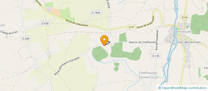 localisation de l'entreprise MADAME ISABELLE CHOLET  VAL-DE-VIE