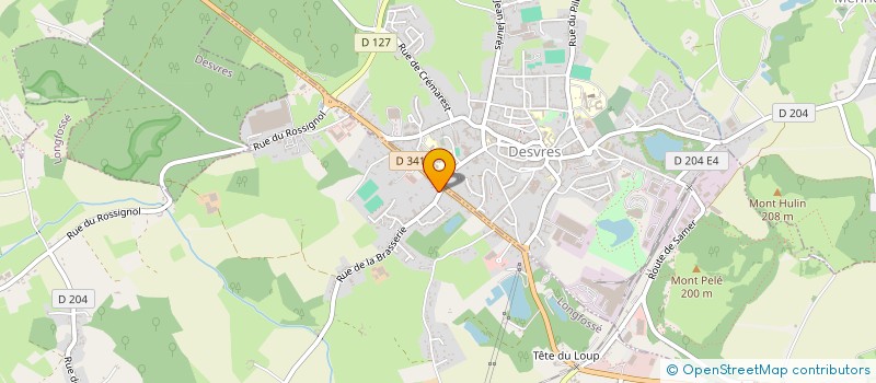 localisation de l'entreprise MADAME ISABELLE CHOQUET  LONGFOSSE