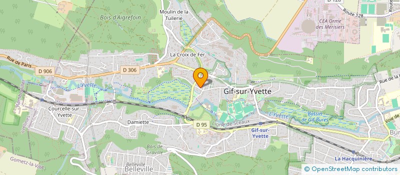 localisation de l'entreprise MADAME ISABELLE CHOUVALIDZE à GIF-SUR-YVETTE