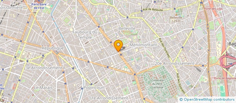 localisation de l'entreprise MADAME ISABELLE CLAUDINE RAYMONDO  PARIS