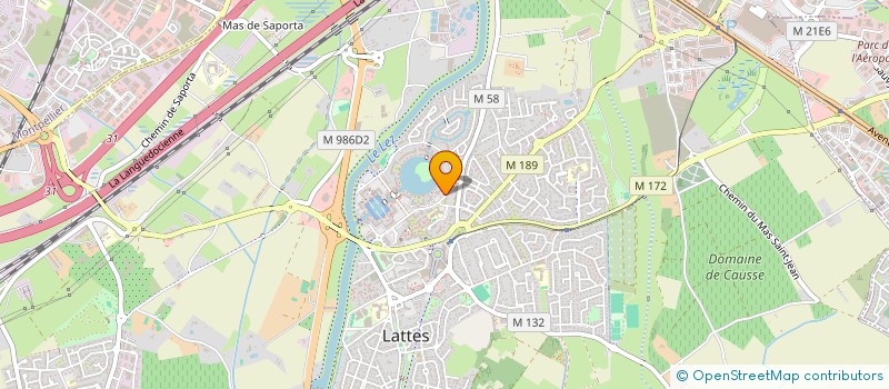 localisation de l'entreprise MADAME ISABELLE CLAUZEL à LATTES