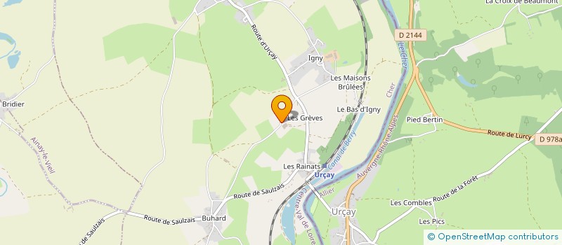 localisation de l'entreprise MADAME ISABELLE CLEMENT  LA PERCHE