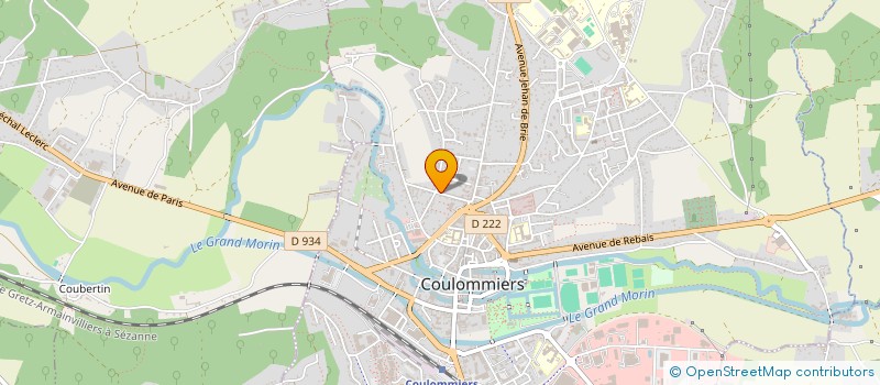 localisation de l'entreprise MADAME ISABELLE CLEUET à COULOMMIERS