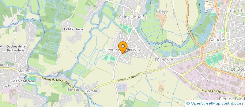localisation de l'entreprise MADAME ISABELLE CLOTILDE MORISSET à NIORT