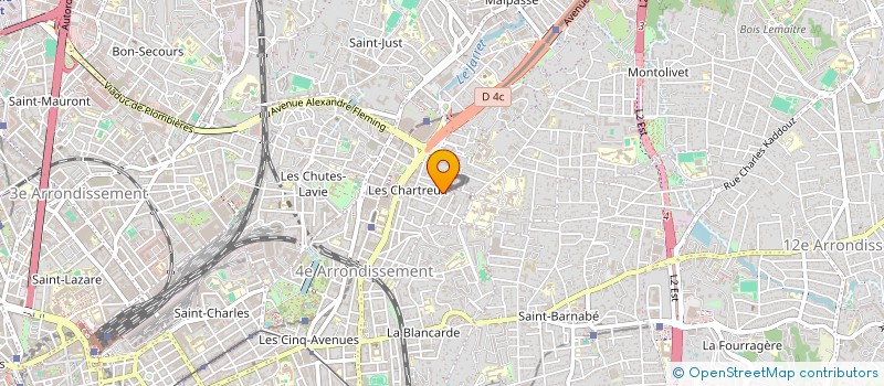 localisation de l'entreprise MADAME ISABELLE COCHET à MARSEILLE