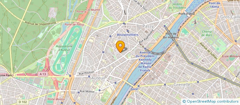 localisation de l'entreprise MADAME ISABELLE COELHO E COSTA  PARIS