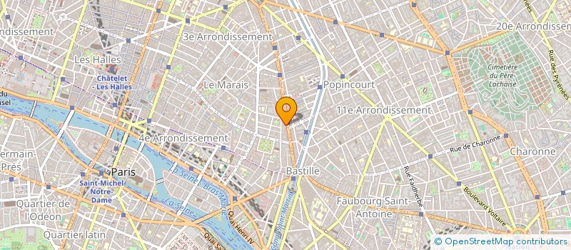 localisation de l'entreprise MADAME ISABELLE COHENDET  PARIS