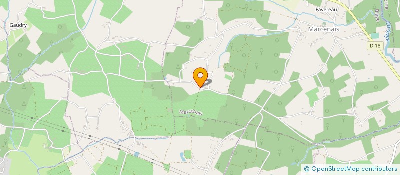 localisation de l'entreprise MADAME ISABELLE COLAVOLPE  MARCENAIS