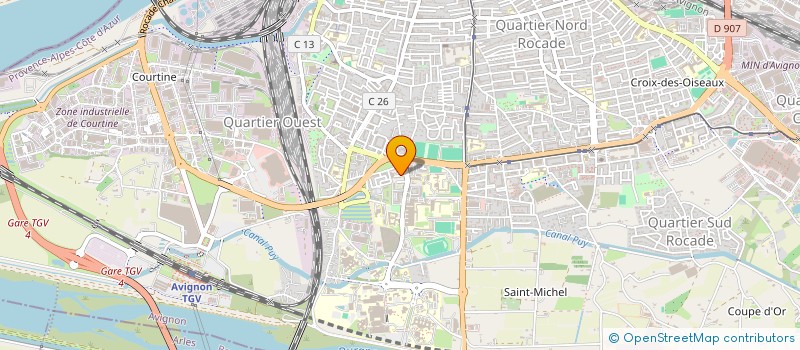 localisation de l'entreprise MADAME ISABELLE COLIER  AVIGNON