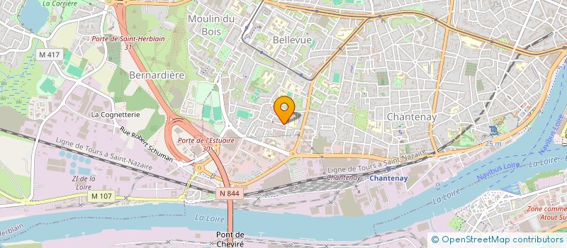 localisation de l'entreprise MADAME ISABELLE COLIN à NANTES