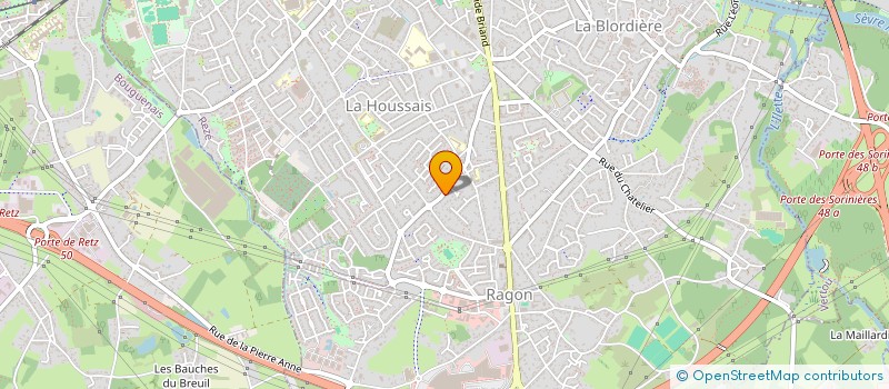 localisation de l'entreprise MADAME ISABELLE COLLET  REZE