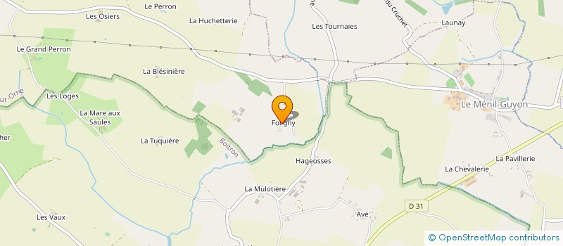 localisation de l'entreprise MADAME ISABELLE COLYN à AUNOU-SUR-ORNE