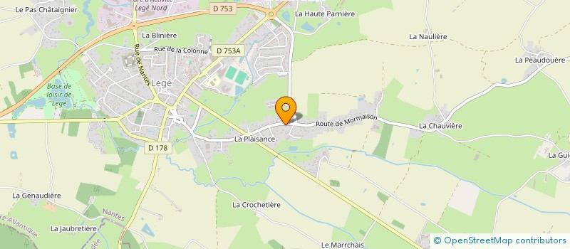 localisation de l'entreprise MADAME ISABELLE COMBAUD  LEGE