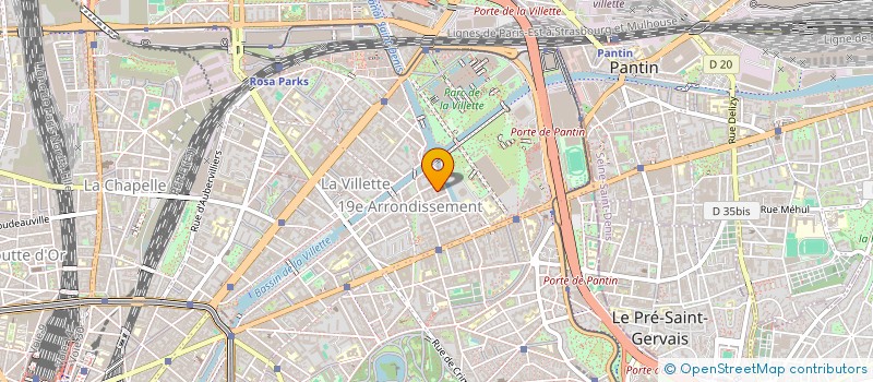 localisation de l'entreprise MADAME ISABELLE COMTE  PARIS