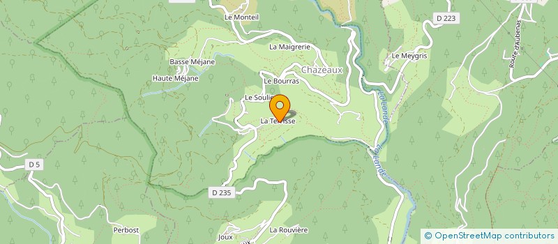 localisation de l'entreprise MADAME ISABELLE COMTE  CHAZEAUX