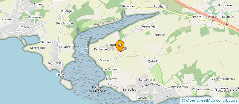 localisation de l'entreprise MADAME ISABELLE CONTAMINE  HANVEC