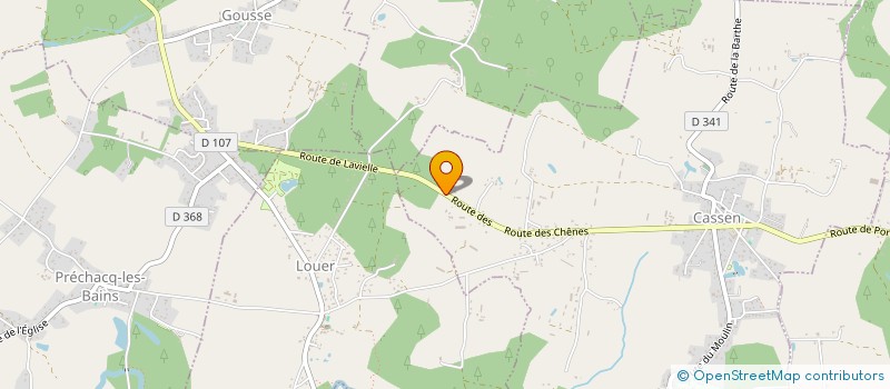 localisation de l'entreprise MADAME ISABELLE CONTANT  CASSEN