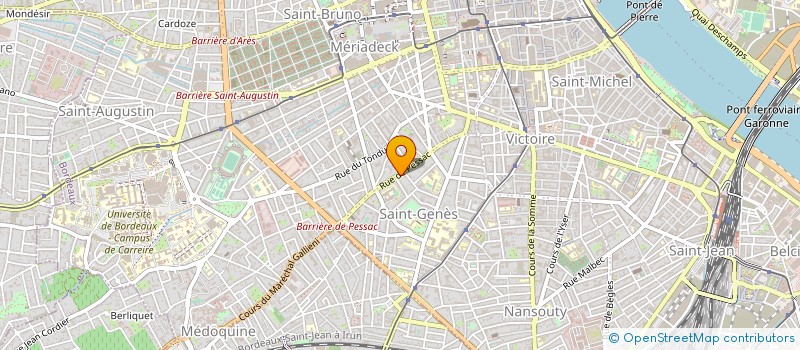 localisation de l'entreprise MADAME ISABELLE CONTE  BORDEAUX