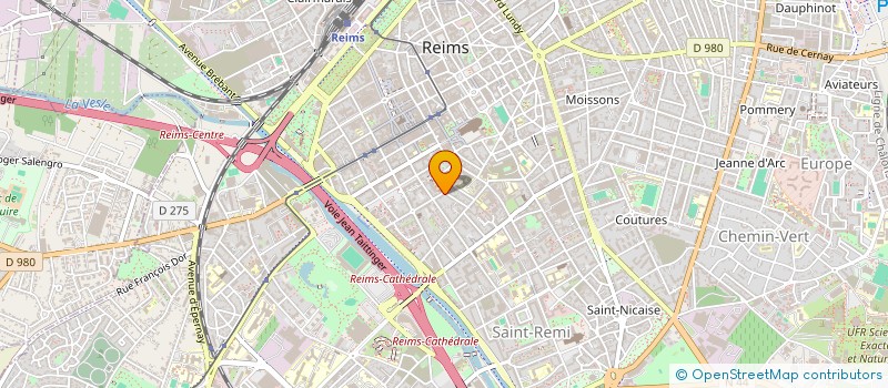 localisation de l'entreprise MADAME ISABELLE CONTREMOULIN  REIMS