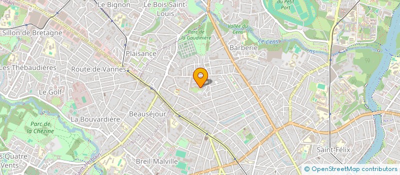 localisation de l'entreprise MADAME ISABELLE CORBIN à NANTES