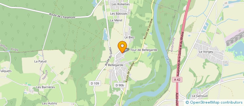 localisation de l'entreprise MADAME ISABELLE CORBIOLI  PRIAY