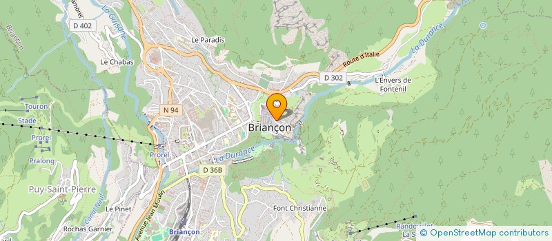 localisation de l'entreprise MADAME ISABELLE CORNU à BRIANCON
