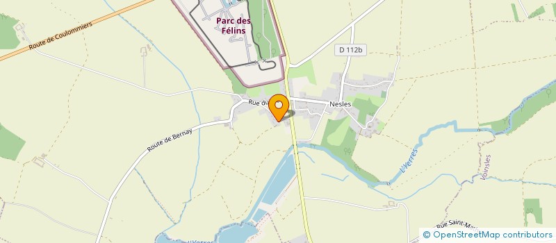 localisation de l'entreprise MADAME ISABELLE COTTARD  LUMIGNY-NESLES-ORMEAUX