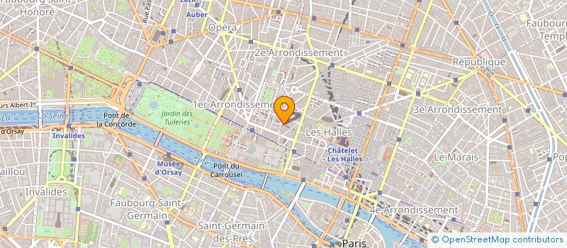 localisation de l'entreprise MADAME ISABELLE COUDERC à PARIS