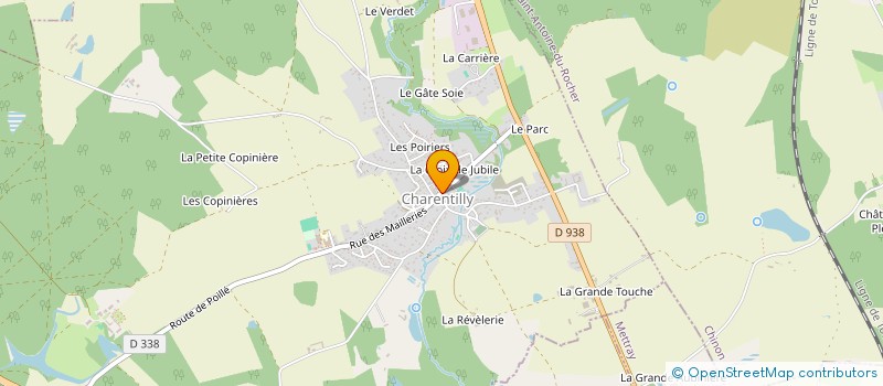 localisation de l'entreprise MADAME ISABELLE COULON à CHARENTILLY