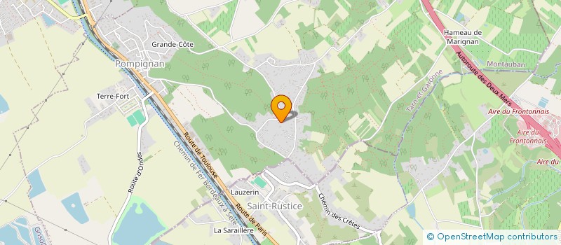 localisation de l'entreprise MADAME ISABELLE COUQUE  POMPIGNAN