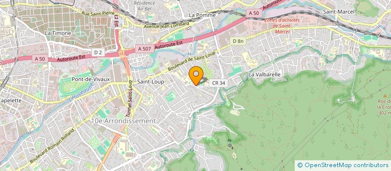 localisation de l'entreprise MADAME ISABELLE COURDAIN à MARSEILLE