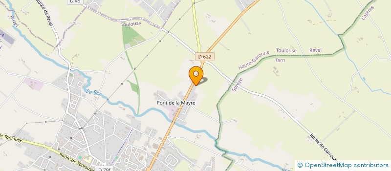 localisation de l'entreprise MADAME ISABELLE COURTIN  REVEL