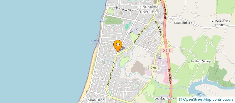 localisation de l'entreprise MADAME ISABELLE COURTOIS  SAINT-MICHEL-CHEF-CHEF