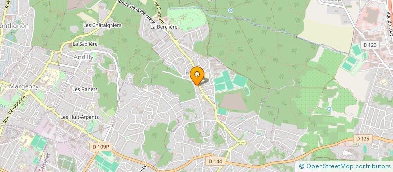 localisation de l'entreprise MADAME ISABELLE COURTY  MONTMORENCY