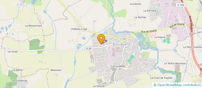 localisation de l'entreprise MADAME ISABELLE CRAMBERT  BOURGBARRE