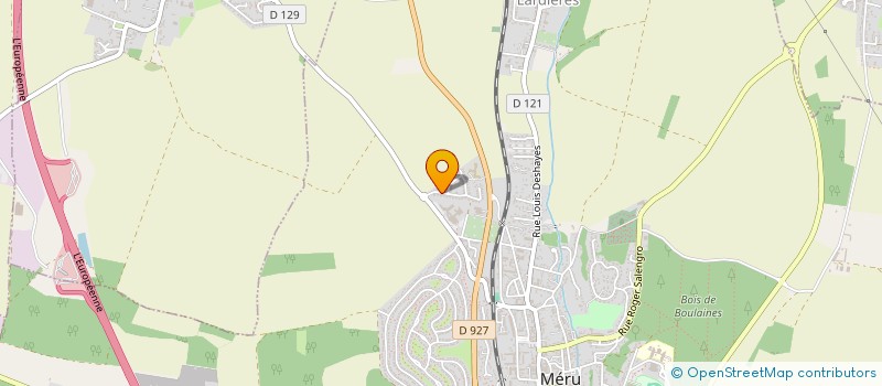 localisation de l'entreprise MADAME ISABELLE CRETTIEZ  MERU