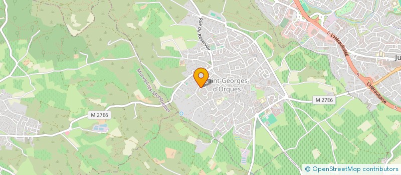 localisation de l'entreprise MADAME ISABELLE CROCHARD  SAINT-GEORGES-D'ORQUES