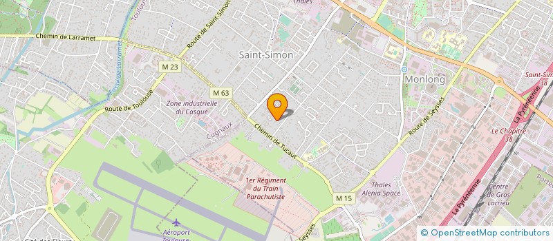 localisation de l'entreprise MADAME ISABELLE CROS à TOULOUSE