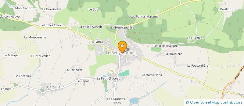 localisation de l'entreprise MADAME ISABELLE CRUET à SOULEUVRE EN BOCAGE