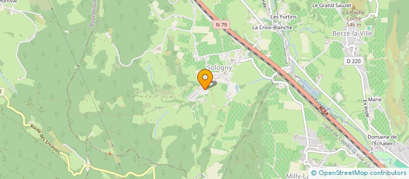 localisation de l'entreprise MADAME ISABELLE CUOMO  SOLOGNY