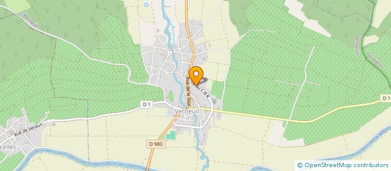 localisation de l'entreprise MADAME ISABELLE CURY  VERNEUIL