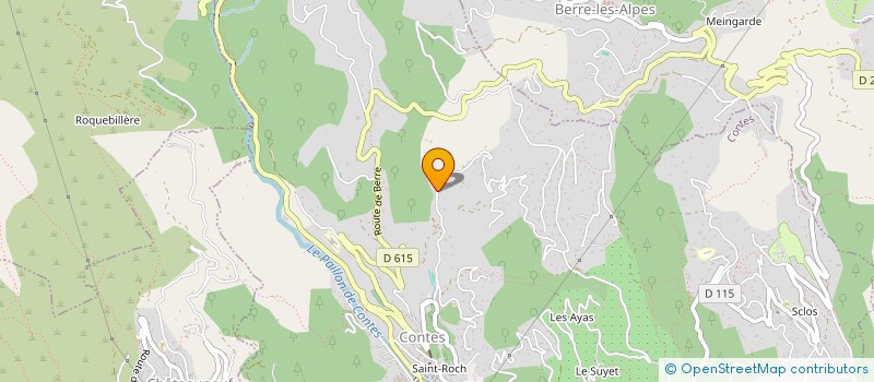 localisation de l'entreprise MADAME ISABELLE D'ANGELO  CONTES