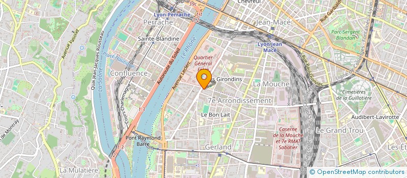 localisation de l'entreprise MADAME ISABELLE DA COSTA  LYON