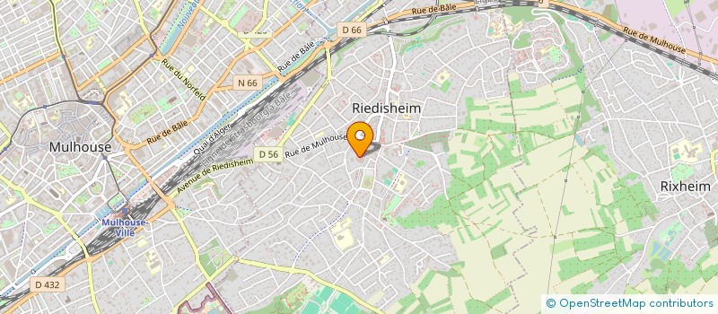 localisation de l'entreprise MADAME ISABELLE DA GRACA MACHADO à RIEDISHEIM
