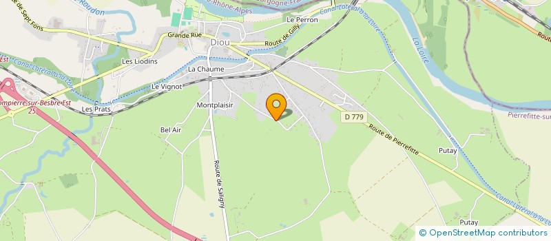 localisation de l'entreprise MADAME ISABELLE DA SILVA  DIOU